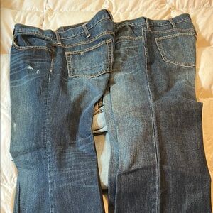 Classic Blue mens Jeans 2 old navy 36-32